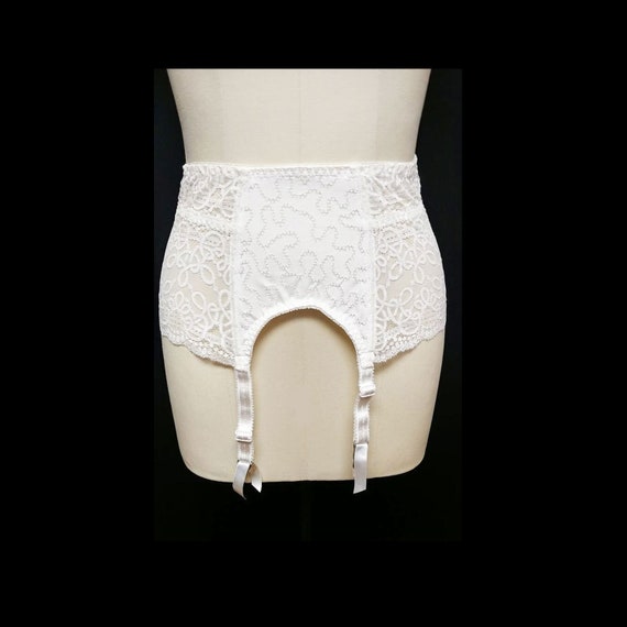 New Old Stock Vintage European Luxury Felina Lingerie White Lace