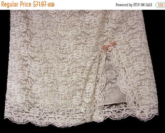SALE Vintage 50s 60s Glydons Slip Petti Slip Plus