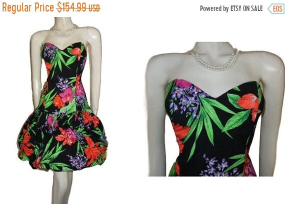 End of Summer Sale Vintage Scarlett Dress Balloon