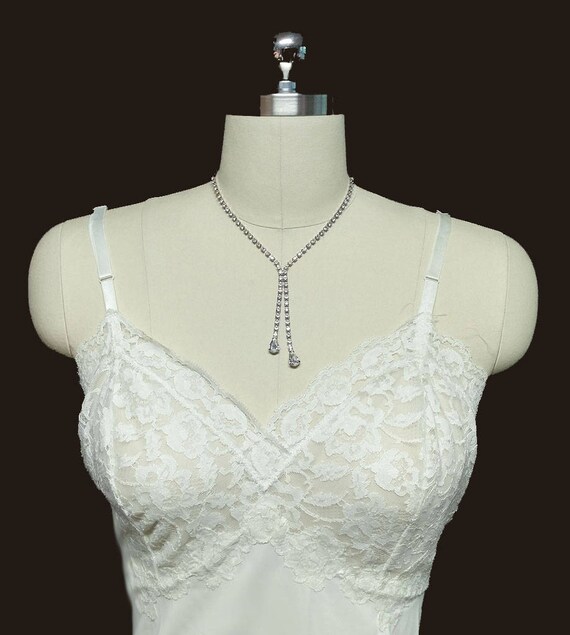 Vintage Van Raalte Suavette Slip Appliques Bridal… - image 3