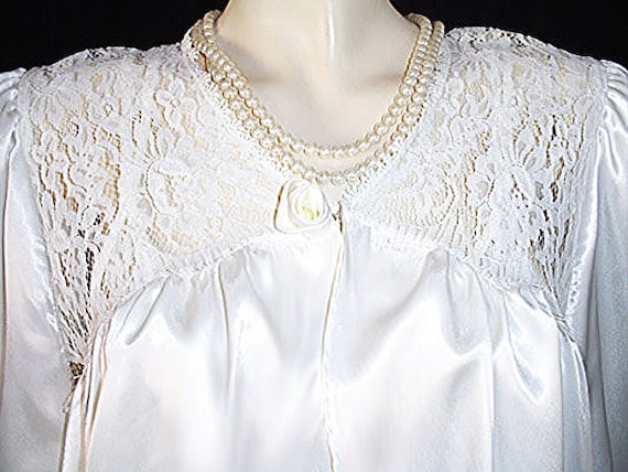 Vintage Jessica Lynn Peignoir Nightgown Set Brida… - image 5
