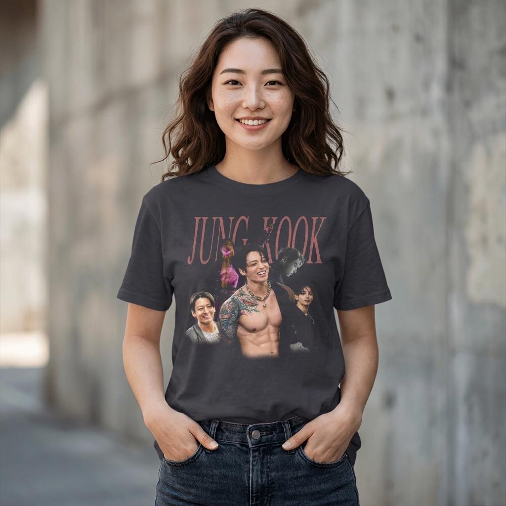 Jungkook Black Shirt - Etsy