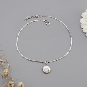 Shiva-öga fotlänk | Fotlänk i 925 sterlingsilver
