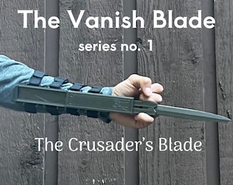 The Crusader's Blade – Vanish Blade Series no. 1 —  wrist blade prop