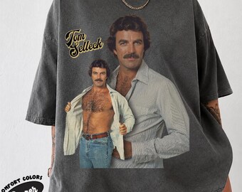 Maglietta grafica "Retro 80s Mustache Legend Hairy Chest Heartthrob"