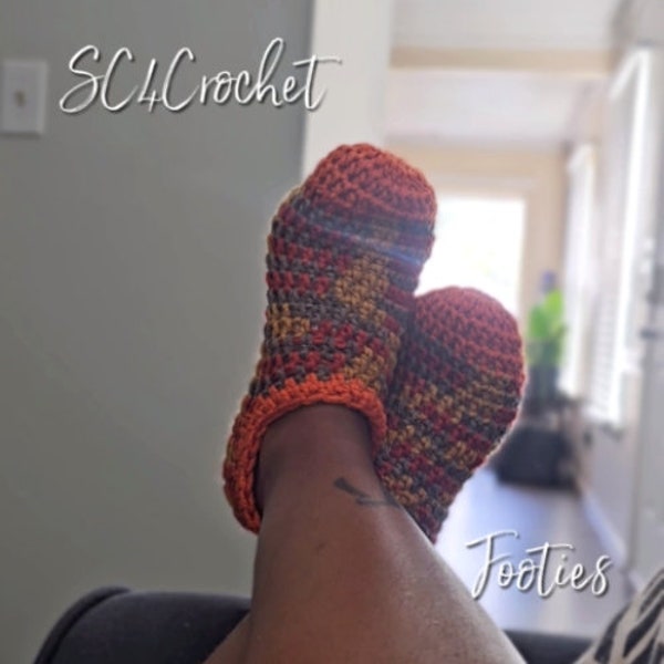 Crochet Footies Crochet Footie Socks