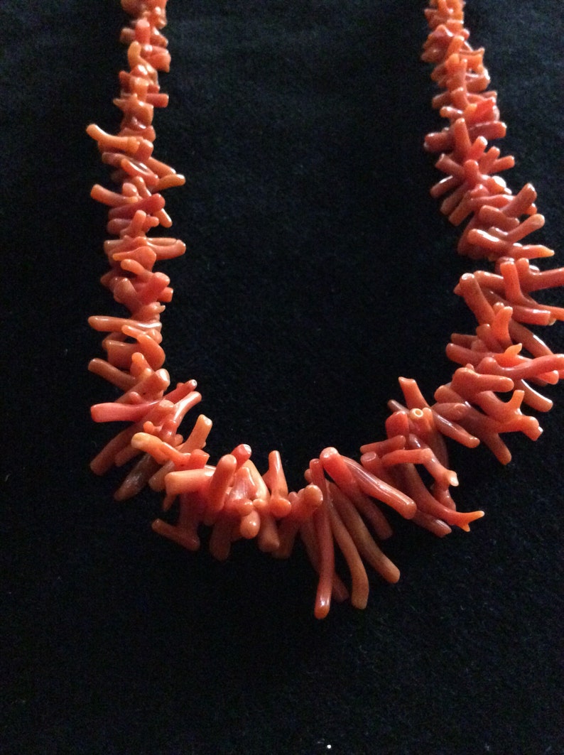 Antique salmon coral
