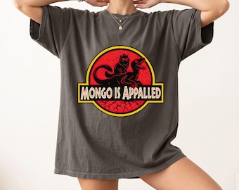 Camiseta "Mongo está horrorizado", camiseta gráfica de la Princesa Donut y Mongo, regalo para fans de Carl de Dungeon Crawler, camiseta para amantes de los libros de fantasía LitRPG.