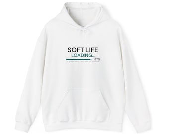 Self Care Girlfriend: Loading | Funny Coder Gift | Soft Life Loading Shirt | Self Care T-Shirt