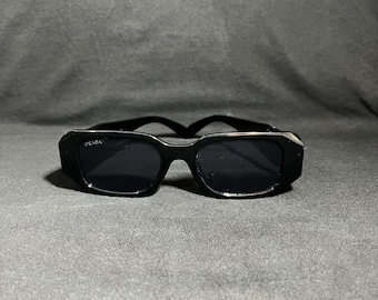 Black Designer Sunglasses, Unisex, Trendy Sunglasses, Luxury