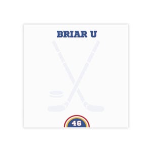 Briar U Hockey Sticky Notes | Off-Campus Inspired Notepad