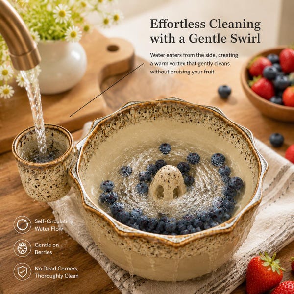 Berry Washing Bowl - Etsy