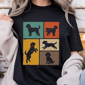 Comfort Colors® Retro Cavapoo Dog Lover T-Shirt, Puppy Owner Graphic Apparel