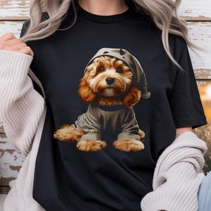 Comfort Colors® Cavapoo Dog Sleepshirt, Dog Lover Apparel