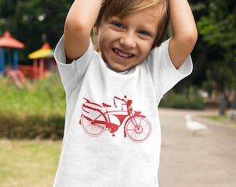 The Best Bike In The Whole World Shirt - Pee Wee Herman Retro 80's Movie Classic Children's Kids Clothing Bicycle Tee Peewee's Big Adventure