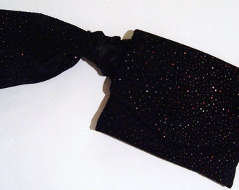 Evening bag made of recycled textiles