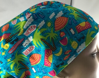 Summer Beach Flip Flop Sandals Sun Glasses OR Surgical Scrub Hat CRNA CNOR Chef Summer Beach Flip Flop Sandals Sun Glasses OR Surgical Scrub Hat CRNA CNOR Chef
