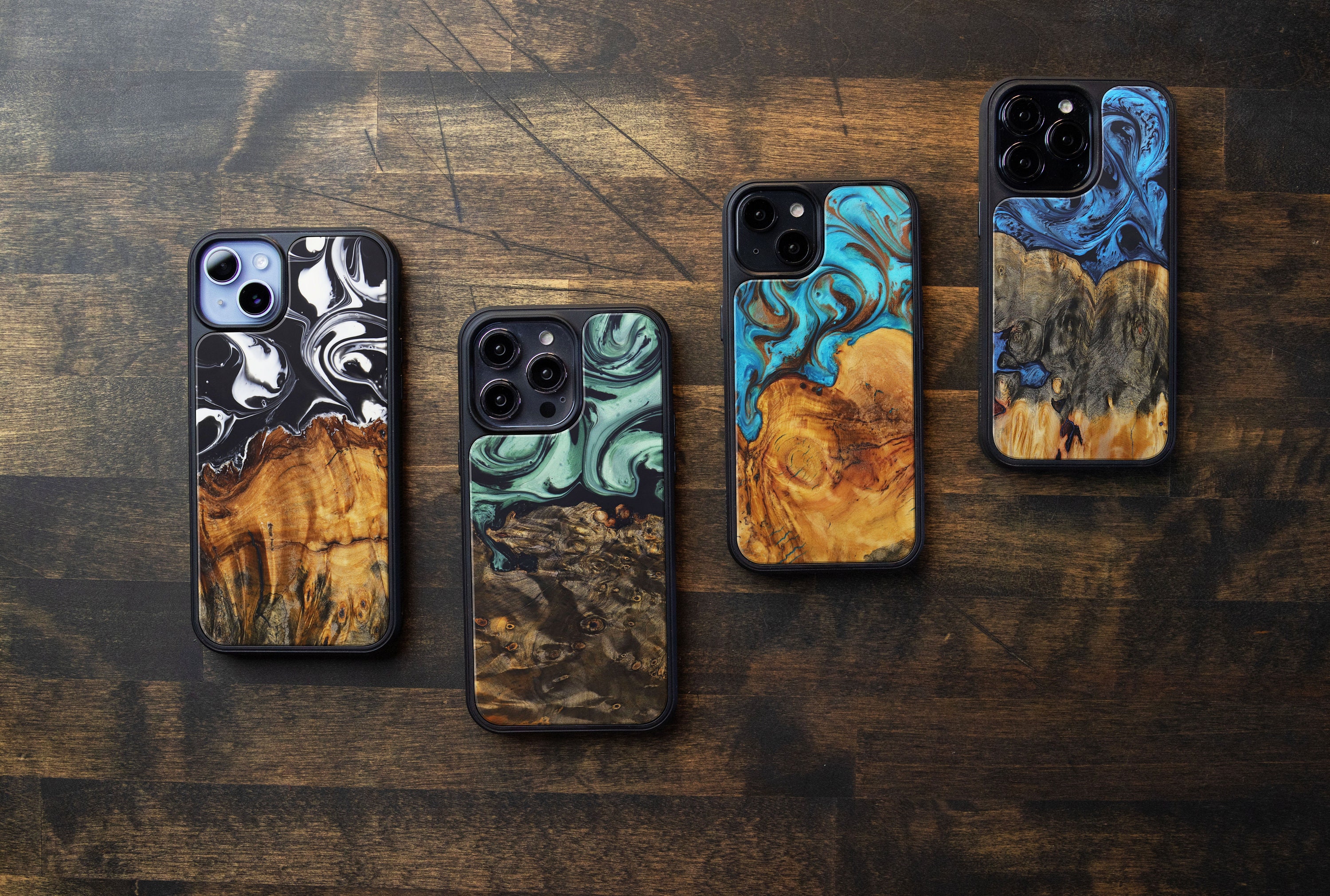 Custom Wood Wooden Carved Phone Case Carved Phone Case