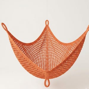 Corner Toy Hammock Crochet Pattern PDF, Stuffed Animal Hammock, Toy Storage Net, Step By Step Image Guide, Digital Download.