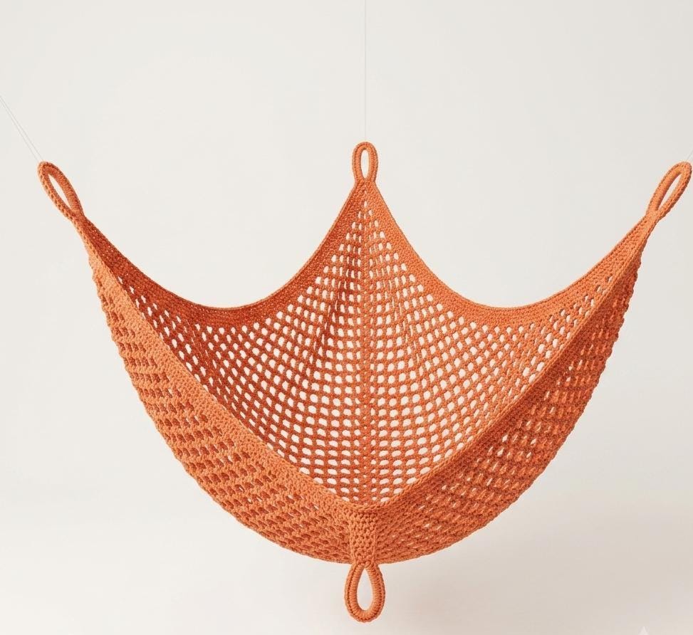 30 Crochet Hammock Patterns for Home, Pets, and Playful Storage 27 Corner Toy Hammock Crochet Pattern PDF, Stuffed Animal Hammock
