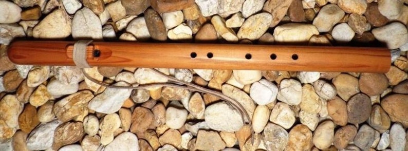 Native American Western Cedar Flute image 1