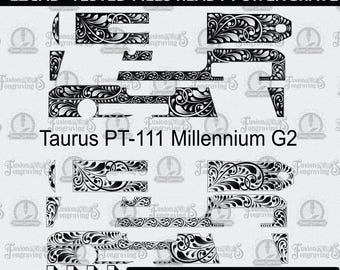 G2-Scrollmuster (SVG), PT-111 Millennium G2-Scrollmuster (SVG). G2-Lasergravurmuster.