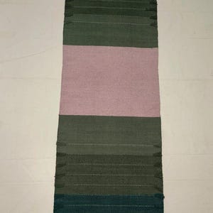 Handwoven Natural Cotton Yoga Mat, Boho Tassels, Eco-Friendly Practice Rug image 10