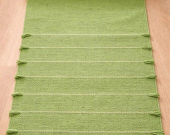 Organic Herbal Cotton Yoga Mat – Ecofriendly, Handwoven, Anti-Slip Exercise & Meditation Mat 2x6 Ft Travel-Friendly