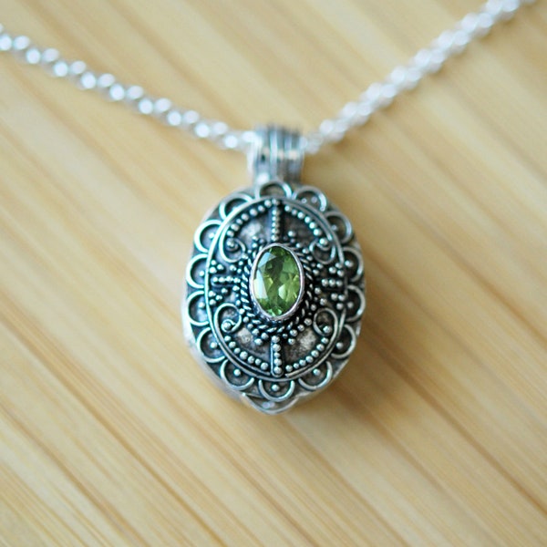 Prayer Box Necklace Etsy