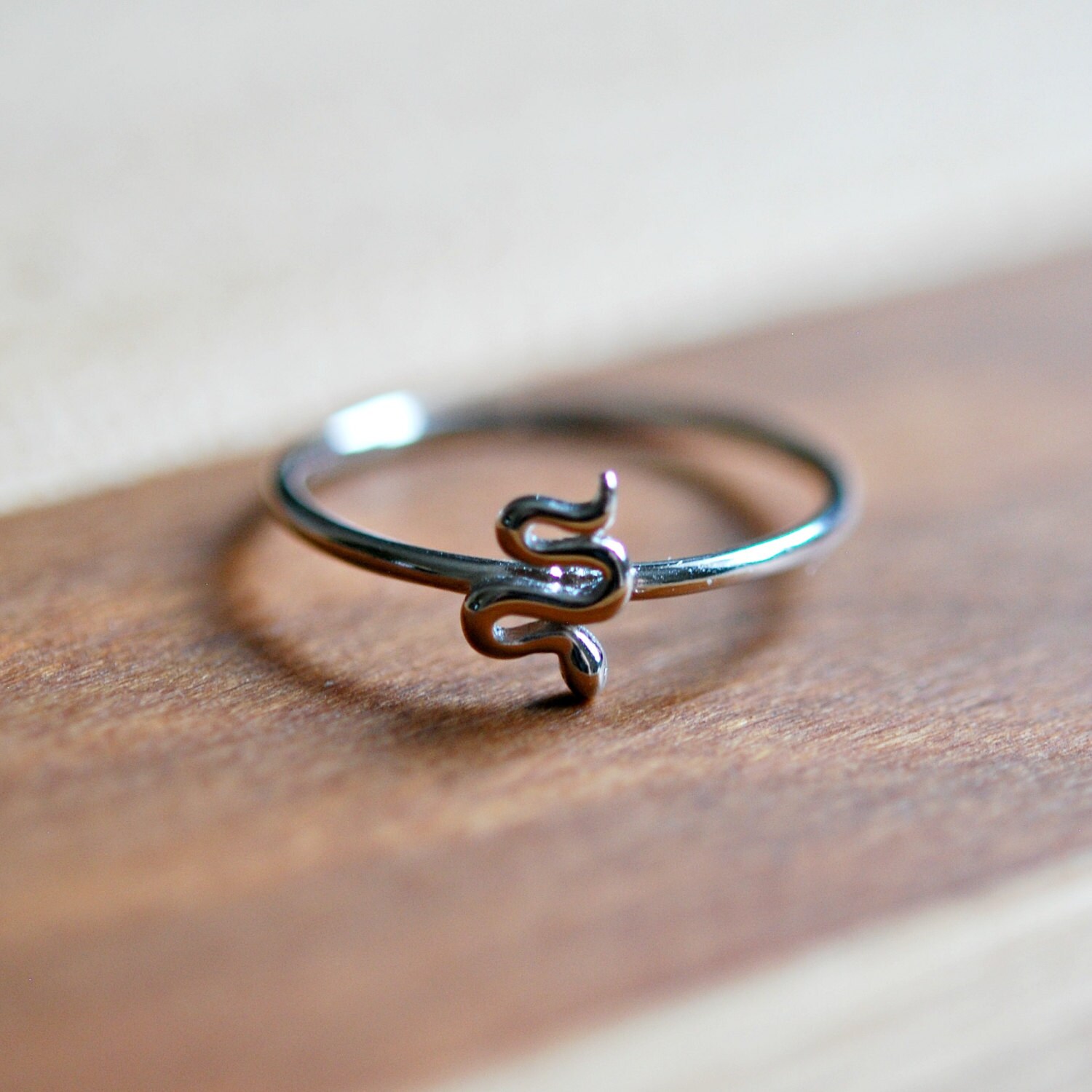 Sterling Silver Snake Ring Stacking Rings for Women Boho Etsy Canada