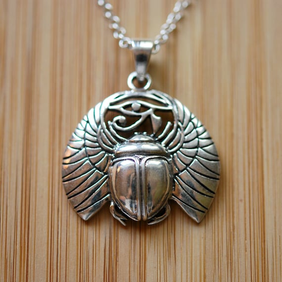 Egyptian EYE OF HORUS Protection SCARAB