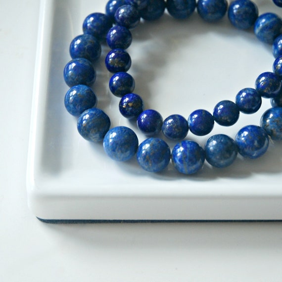 Lapis lazuli bracelet, blue gemstone bracelet, something blue, wedding jewelry, boho bracelet, stacking bracelet, mens bracelet