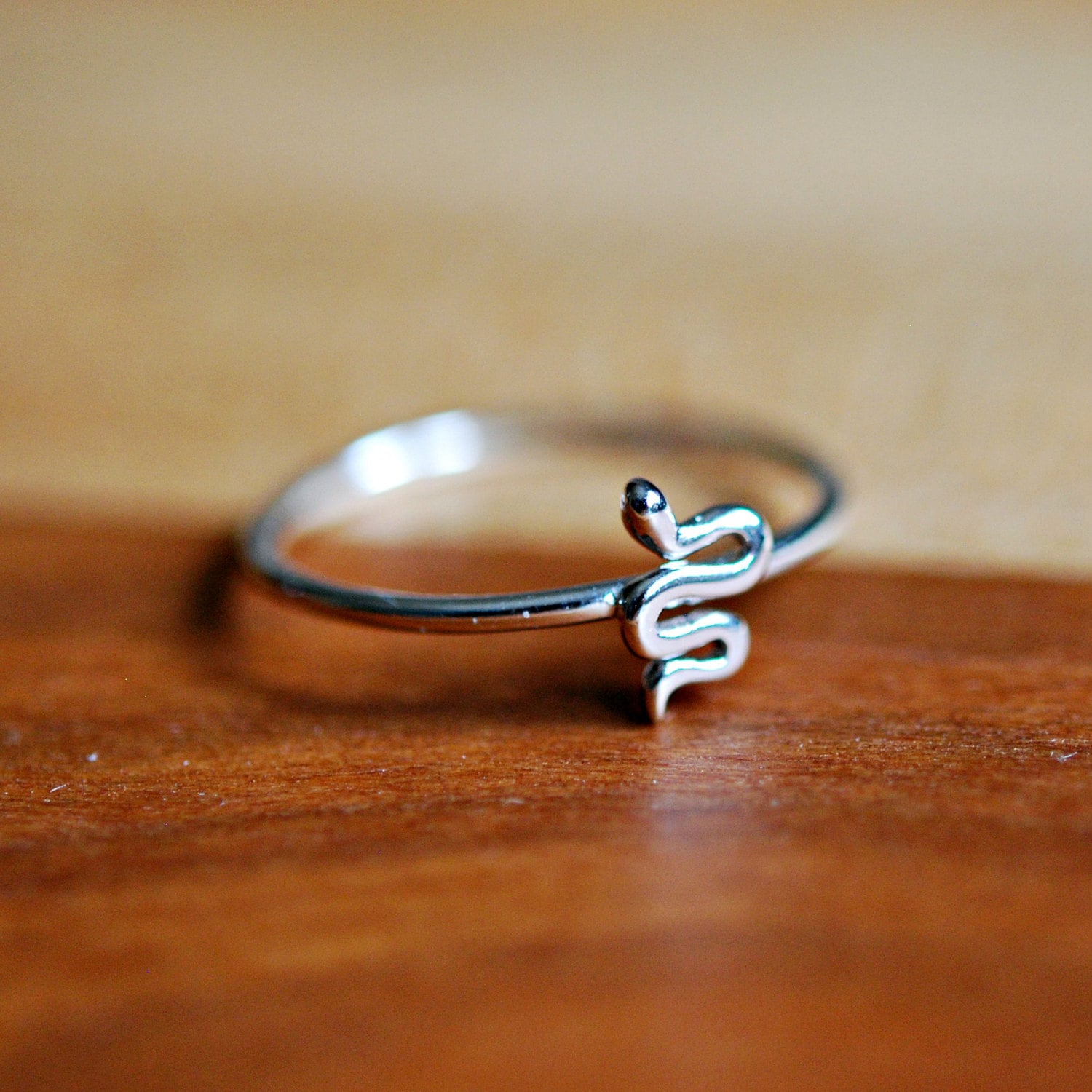 Sterling Silver Snake Ring Stacking Rings for Women Boho Etsy Canada