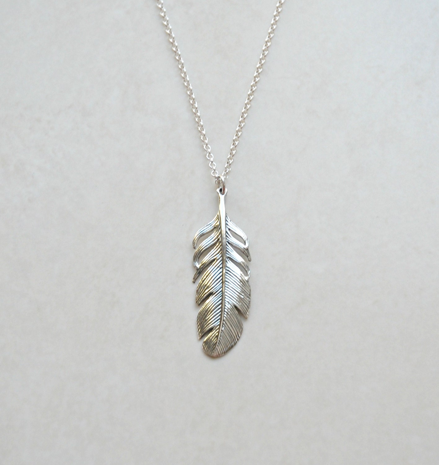 feather necklace