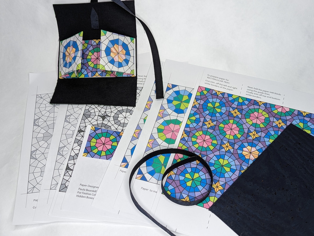 Workshop to Make Hidden Boxes With Festive Colors - Etsy