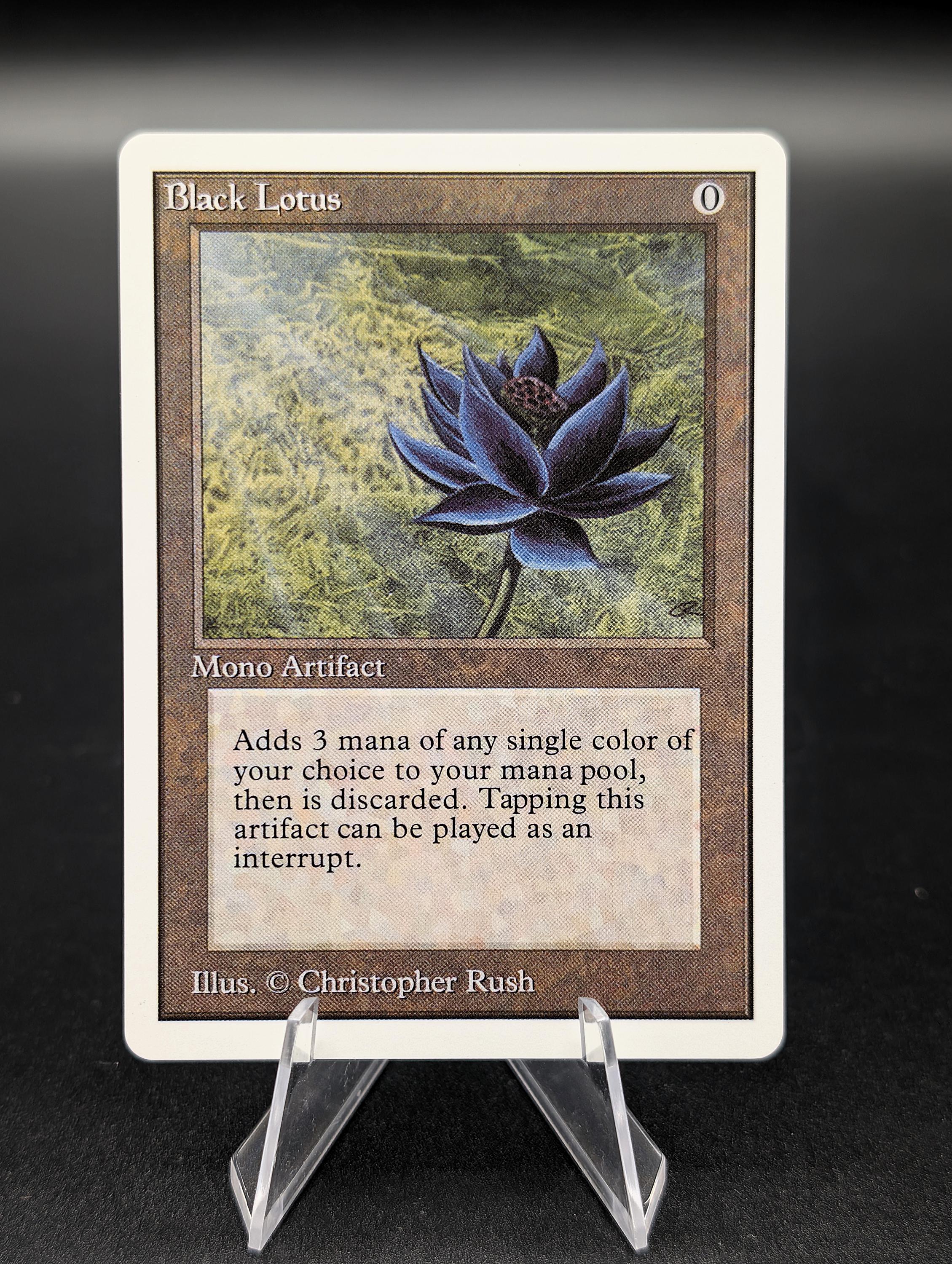 Black lotus alpha - Etsy 日本