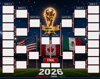 FIFA | 2026 World Cup Drafting Bracket - Śledź każdy mecz i wytypuj mistrza!