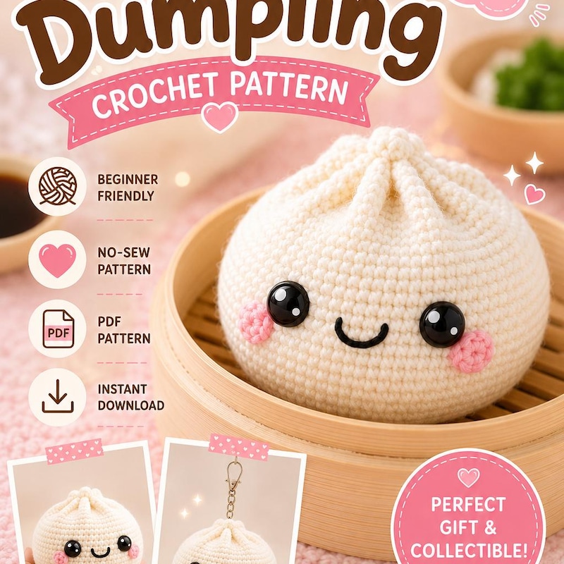 Squishy Dumpling Toys - Etsy