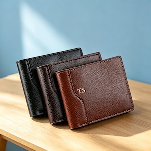 Custom Letter Pebbled Leather Card Holder,Personalized Monogram Card Wallet,Slim Leather Card Pouch,Minimalist Custom Name Card Case