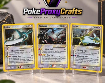 Stelle d'oro di Pokémon Deoxy (proxy creati dai fan)