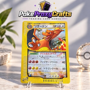 JP Charizard #89 Pokémon Japanska Mystiska Berg (proxy fan made)