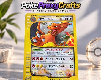 JP Charizard #89 Pokemon Montagne Misteriose Giapponesi (proxy creato dai fan)
