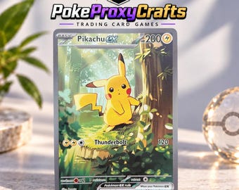 Pikachu ex #276 Pokemon Ascended Heroes (proxy fan made)