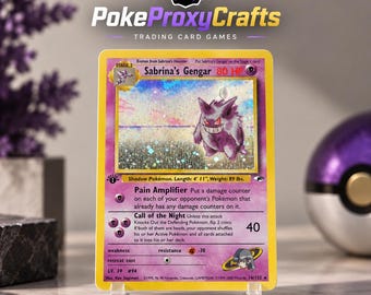 Sabrina's Gengar #14 Pokemon Gym Heroes (proxy fan made)