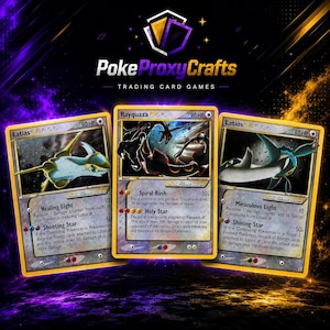 Stelle d'oro di Pokémon Deoxy (proxy creati dai fan)