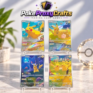Pokémon Collect 151_Pikacu-exklusiva saker 170-173 (Gjorda av proxyfans)