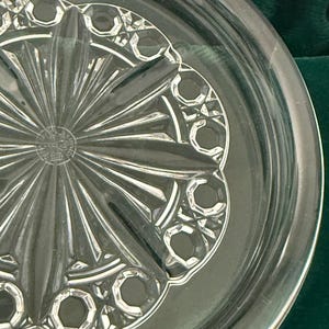 Beautiful Crystal Baccarat Rosace Pattern Wine Coaster or Stand