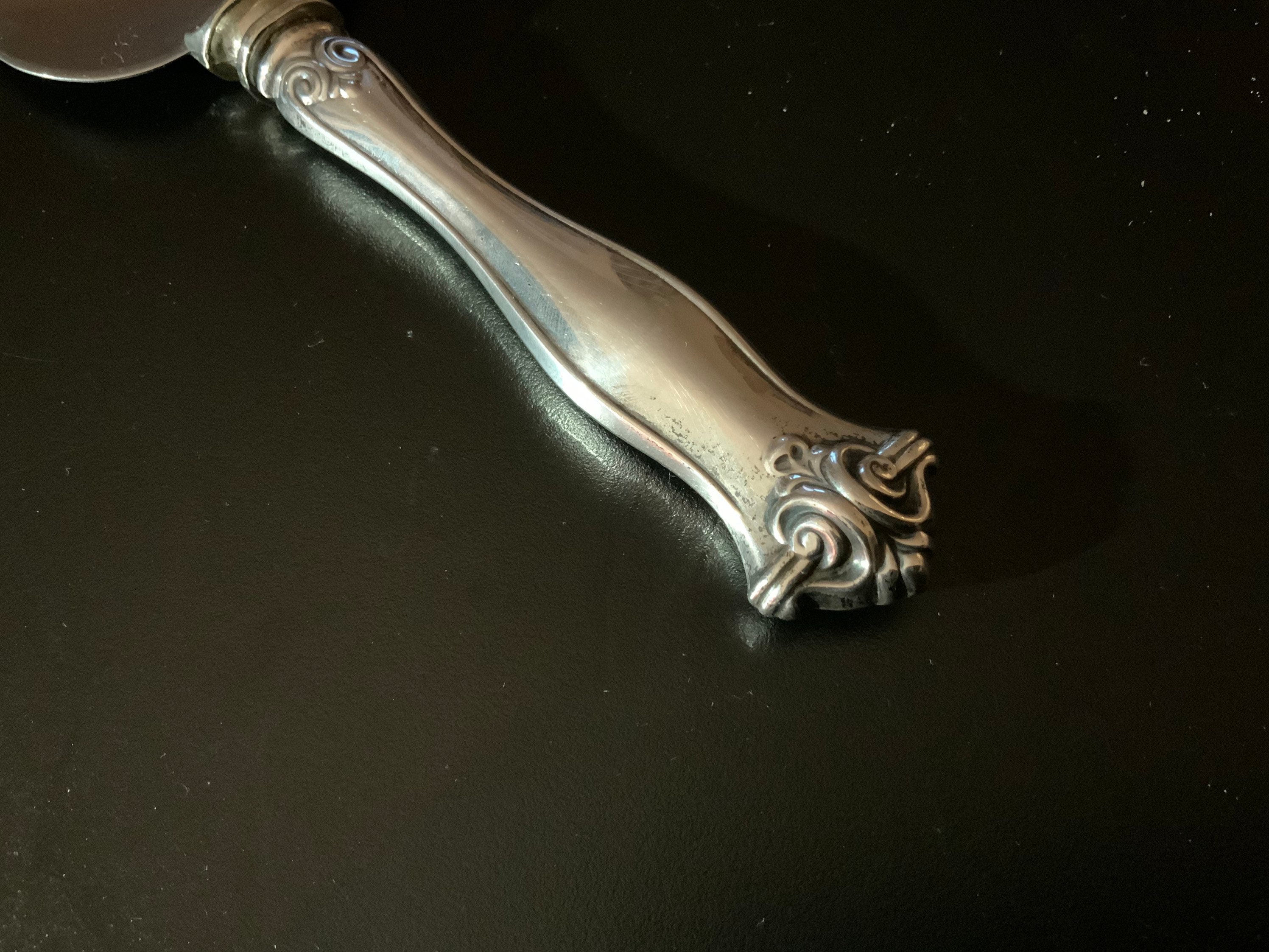 Vintage Silverplate Pie or Cake Server 1930s Stainless Steel Etsy UK