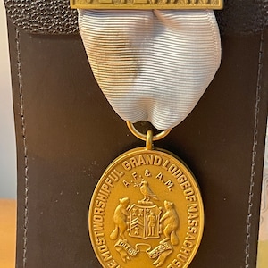 Masonic medal 1936