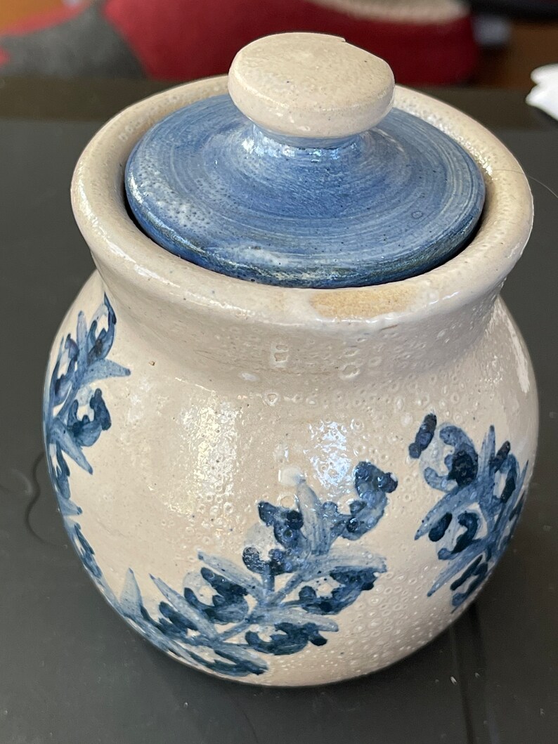 Vintage Dorchester Pottery Honey Pot Dorchester Massachusetts Etsy